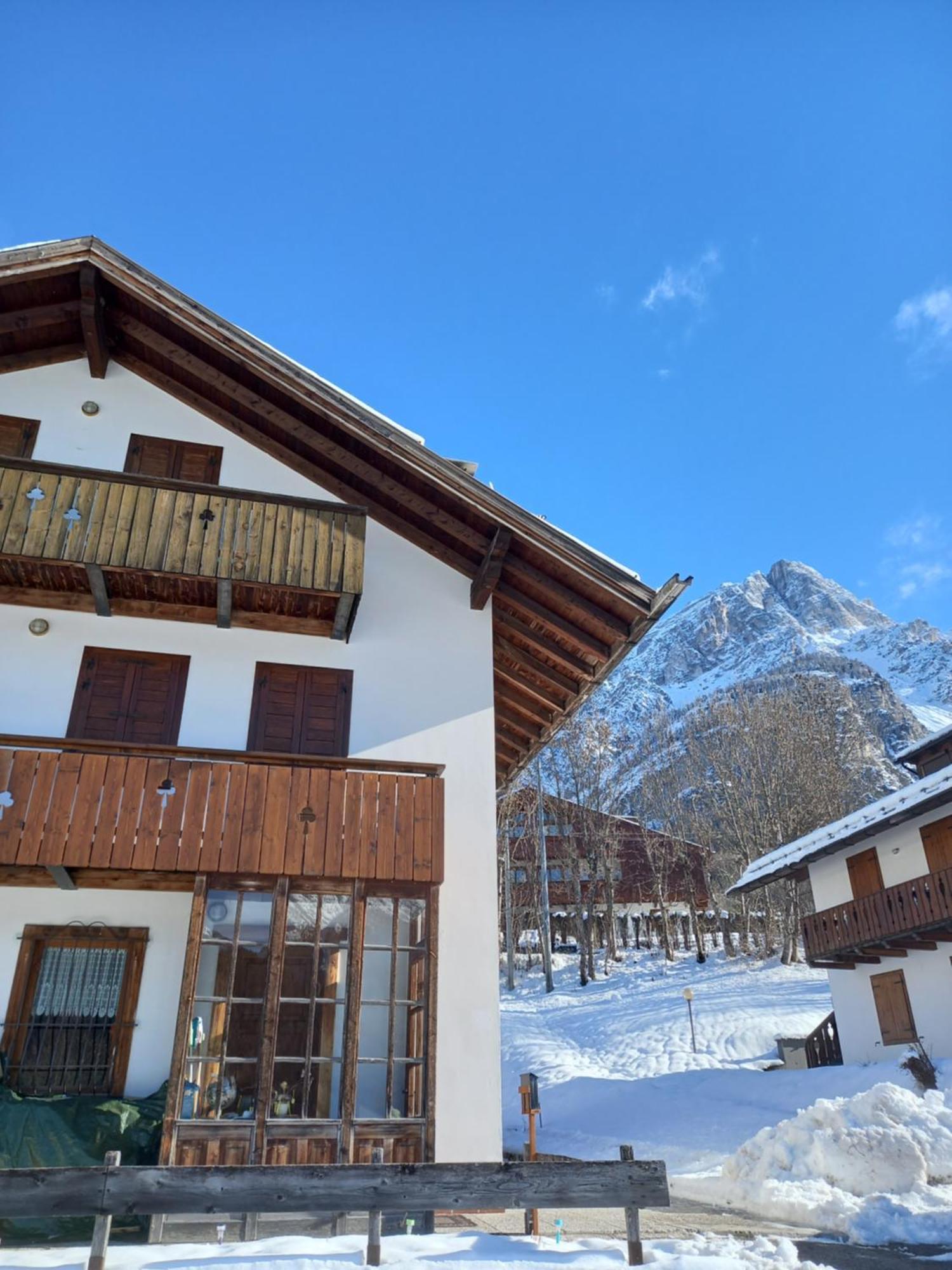 Apartament Deliziosa Mansarda Con Vista Dolomiti San Vito di Cadore Zewnętrze zdjęcie
